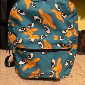 Perry the platypus backpack